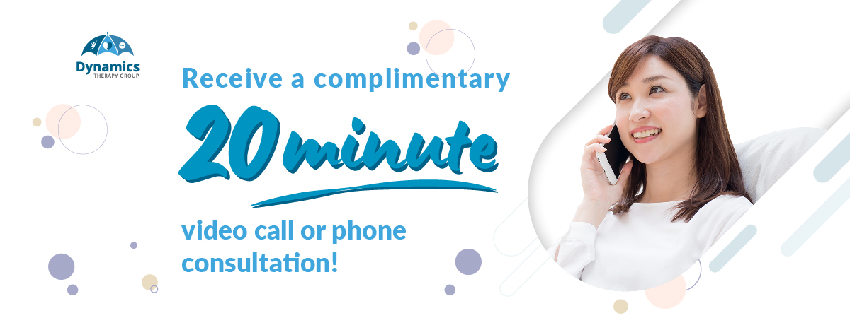 Receive a complimentary 20 Minute video call or phone consultation!